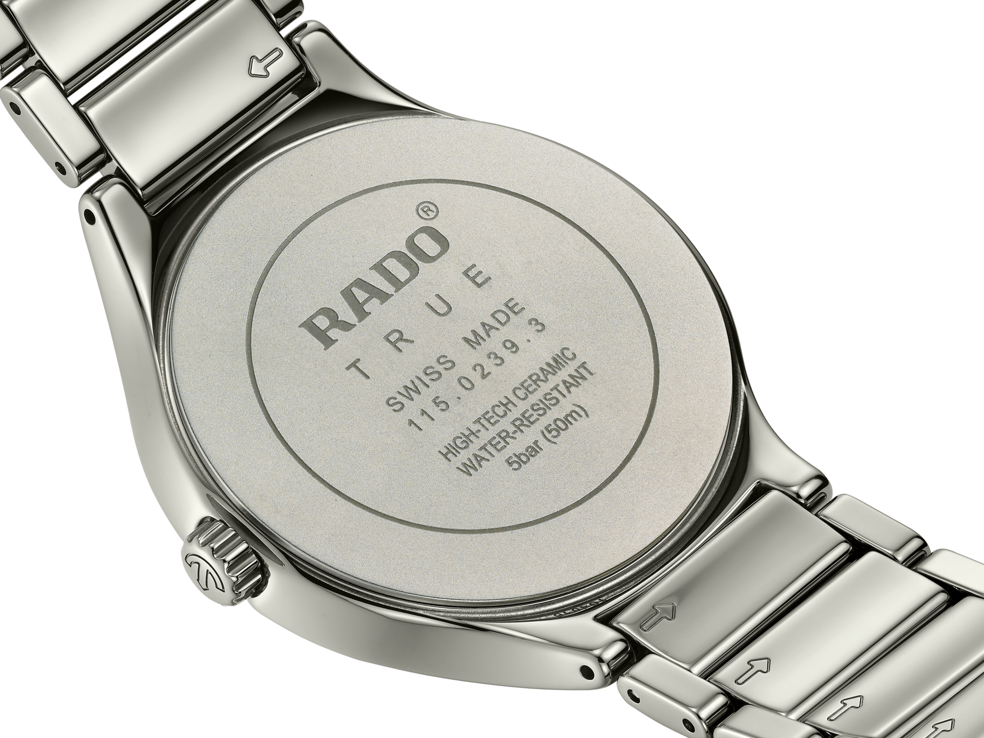 Rado True Round Diamonds Blue Dial Unisex 40mm
