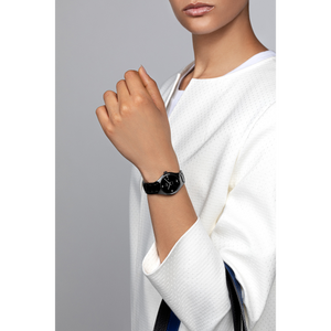Rado True Black Dial Women 30mm