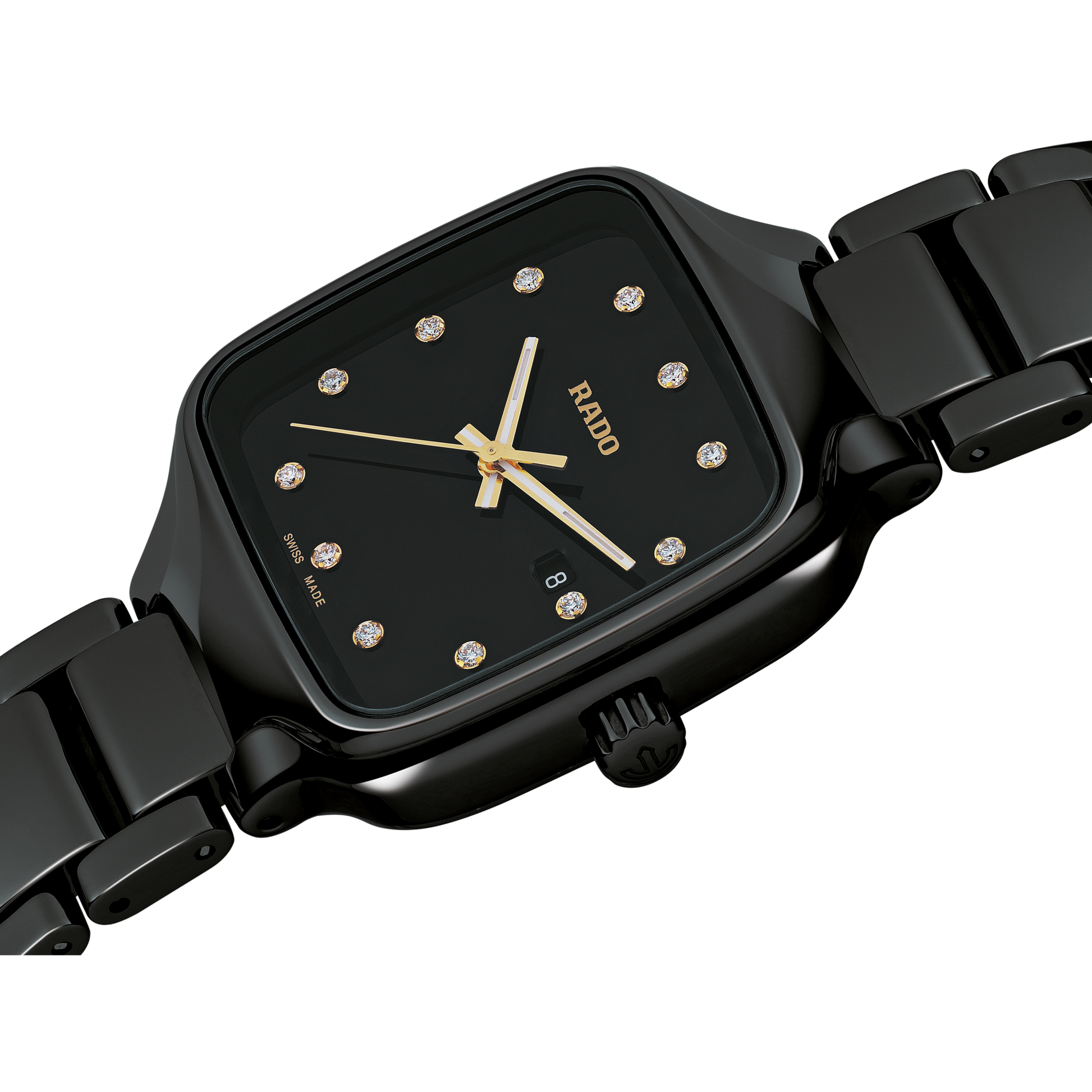 Rado True Black Dial Women 29.2mm