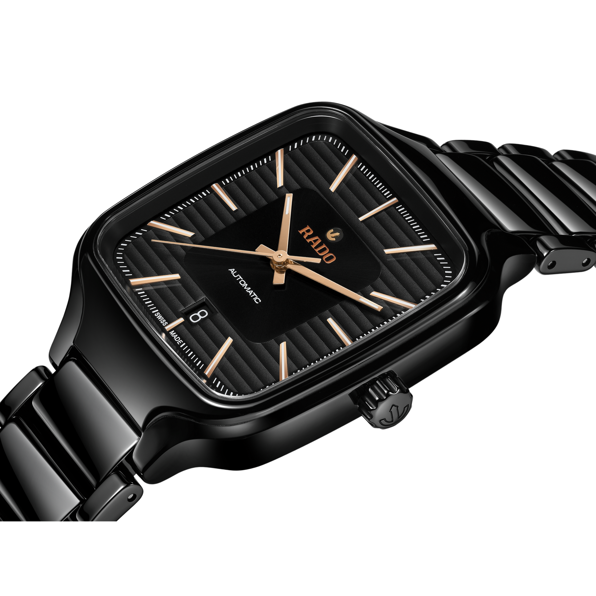 Rado True Black Dial Unisex 38mm