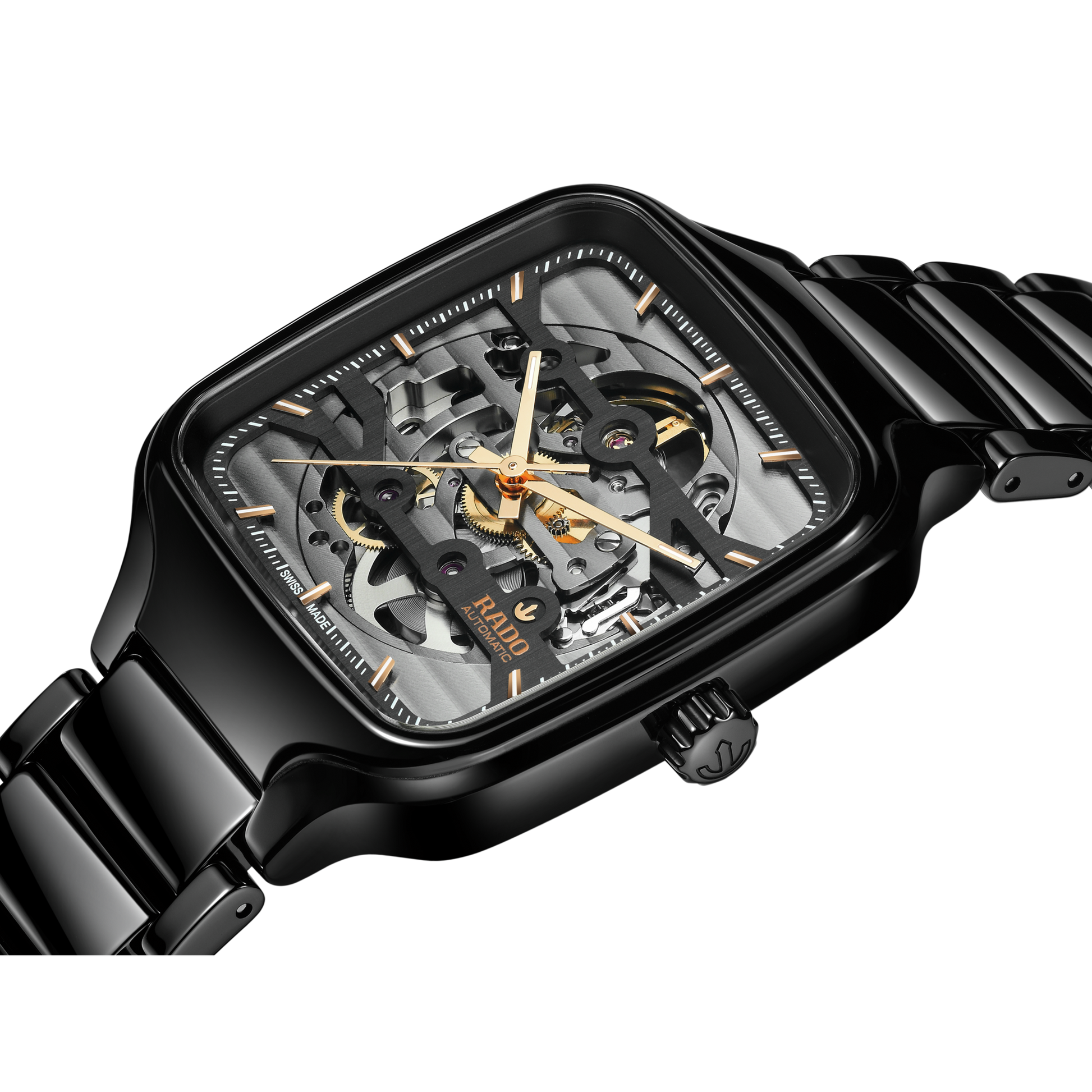Rado True Black Dial Unisex 38mm