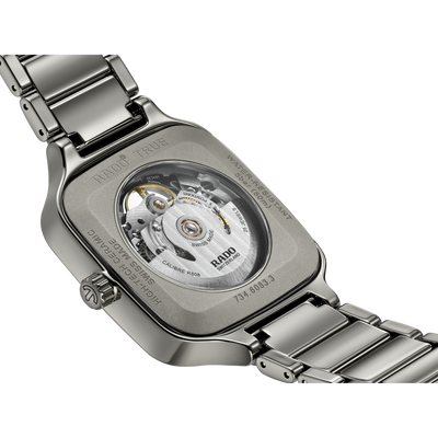 Rado True Black Dial Unisex 38mm