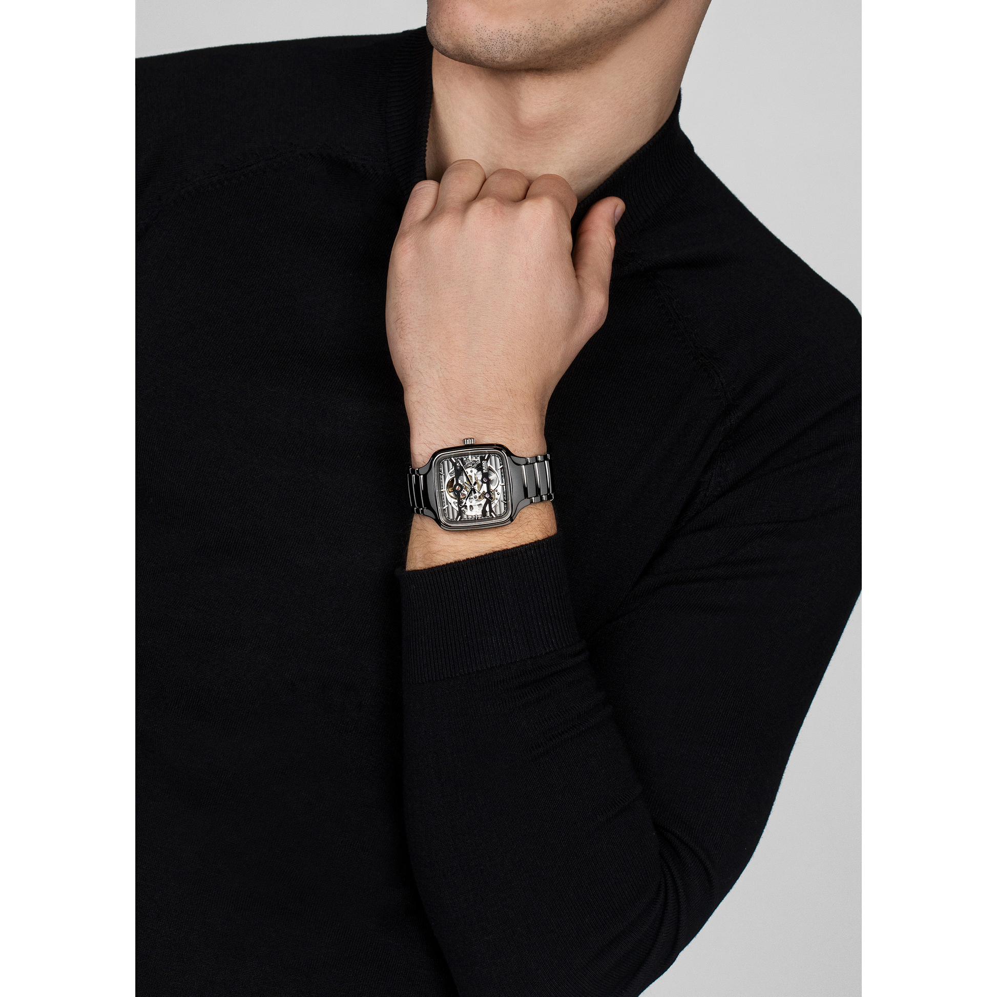 Rado True Black Dial Unisex 38mm