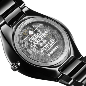 Rado True Round Thinline X Great Gardens of the World Black Dial Unisex 40mm