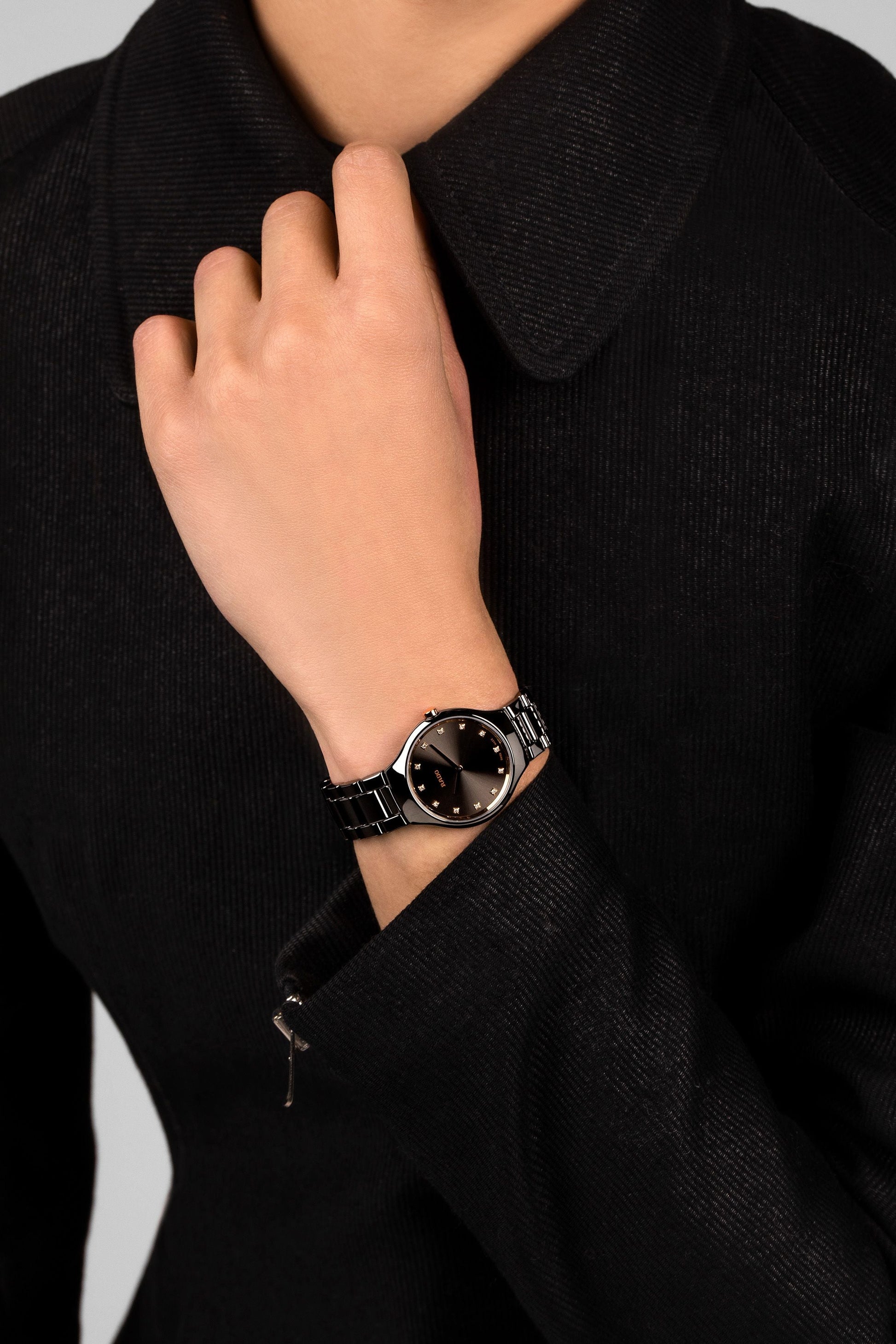 Rado True Grey Dial Women 30mm