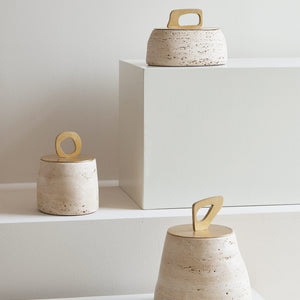 Bocal Lidded Pot by Lemieux et Cie