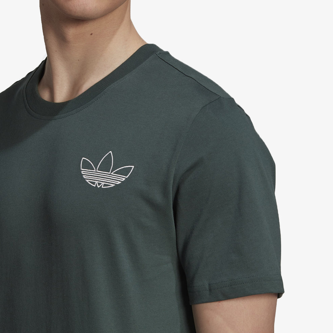 Adidas Originals | TREFOIL SERIES STYLE TEE  { MINERAL GREEN
