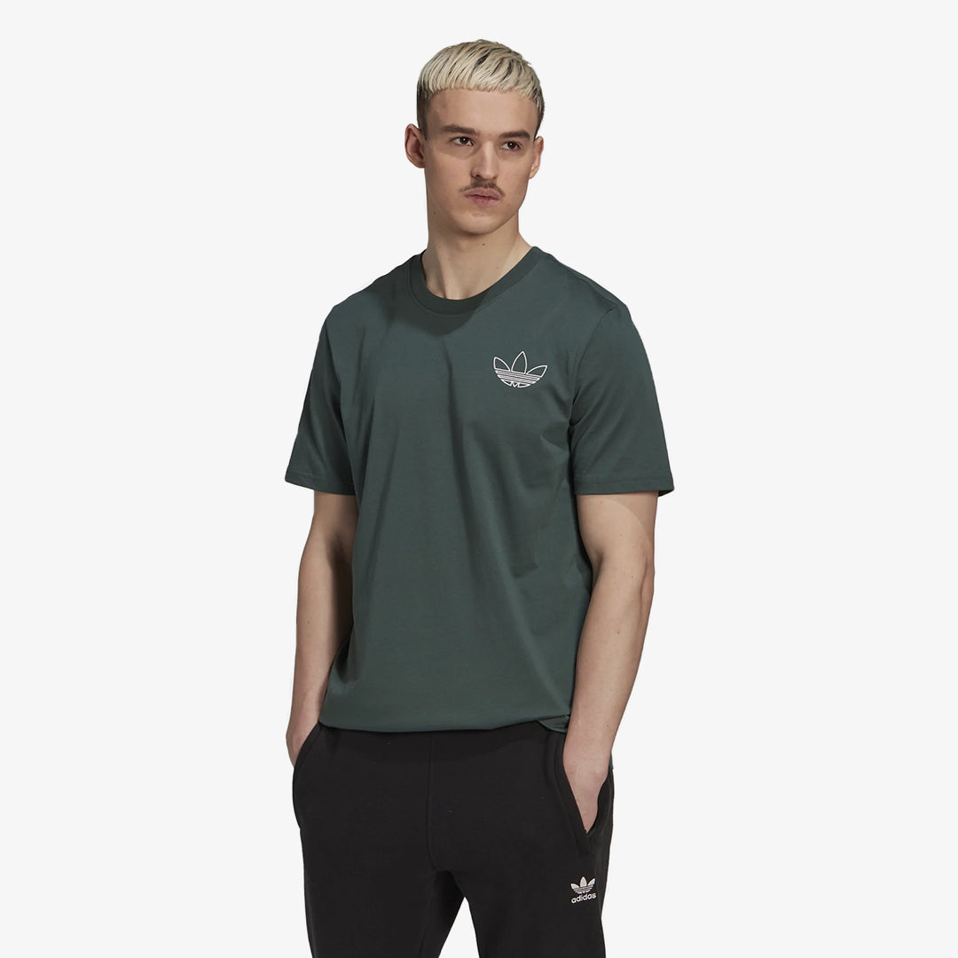 Adidas Originals | TREFOIL SERIES STYLE TEE  { MINERAL GREEN