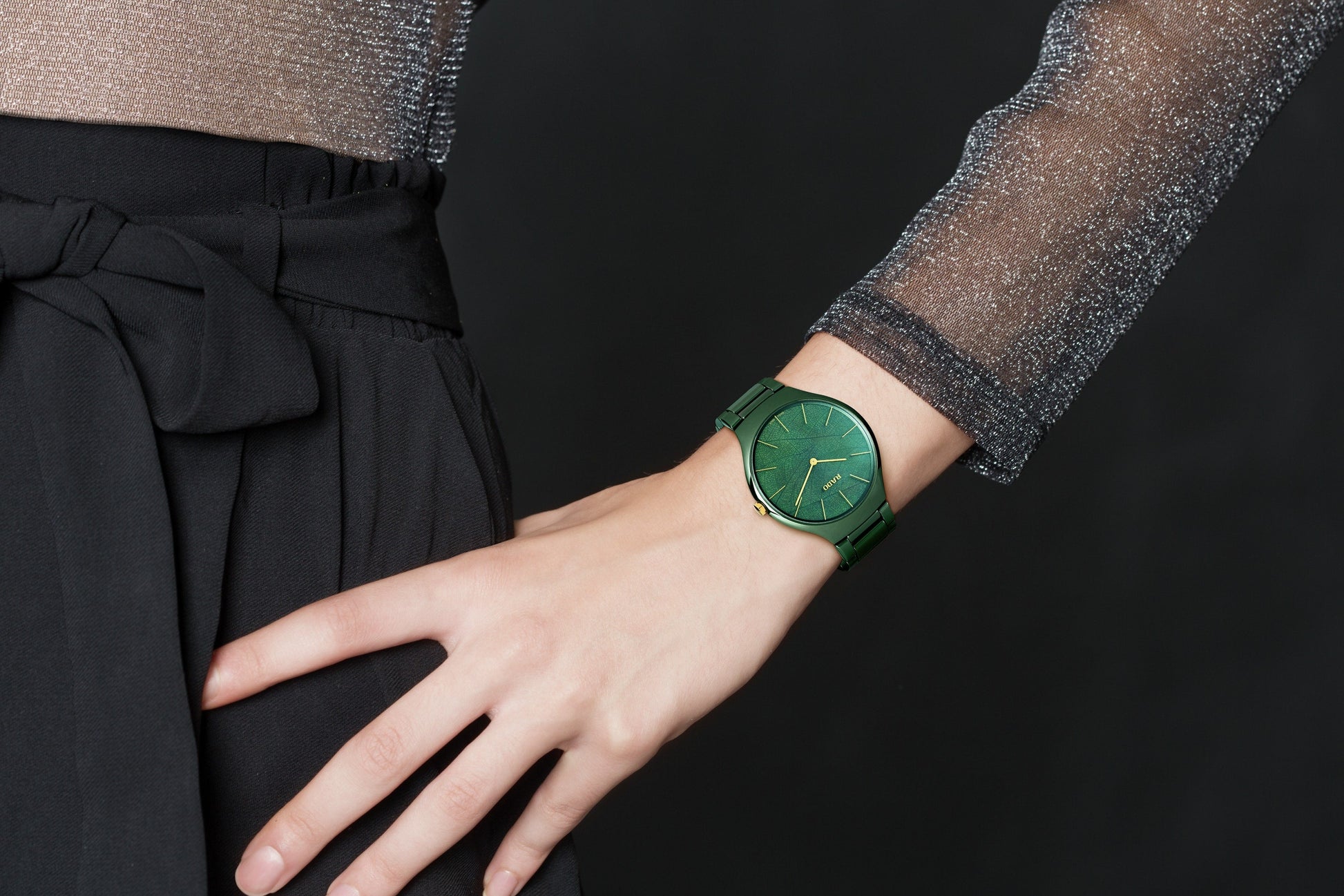 Rado True Green Dial Unisex 39mm