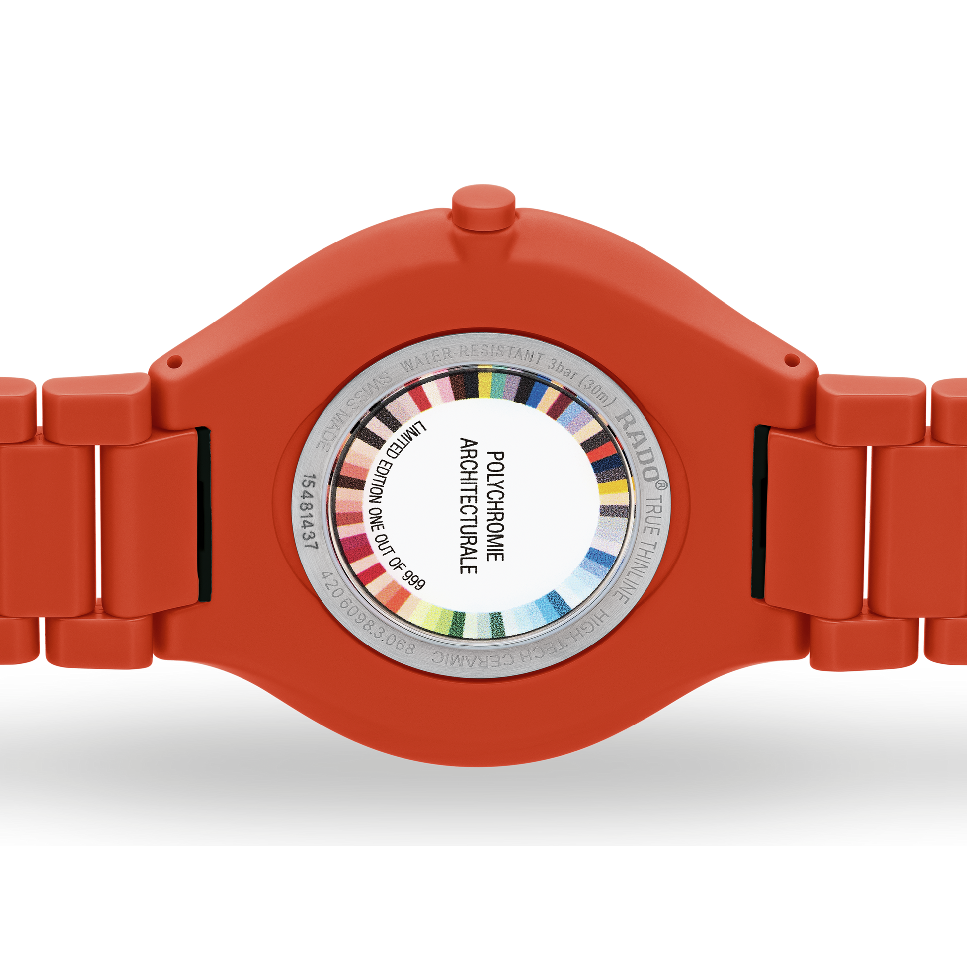 Rado True Red Dial Unisex 39mm