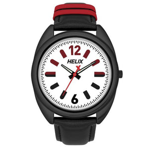 Helix Analog Black Leather