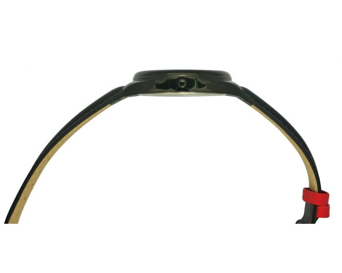 Helix Analog Black Leather