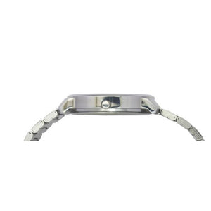 Helix Analog Men Silver Stainless Steel Strap