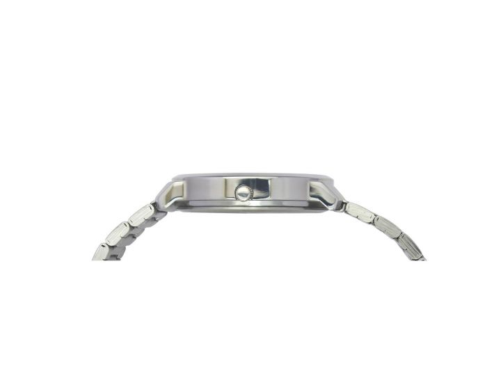 Helix Analog Men Silver Stainless Steel Strap
