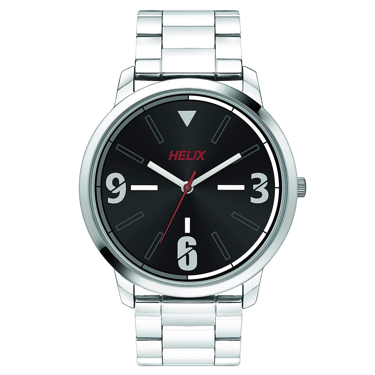 Helix Analog Men Black Dial