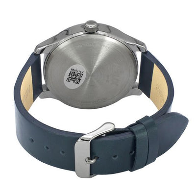 Helix Hustlers Blue Leather Strap