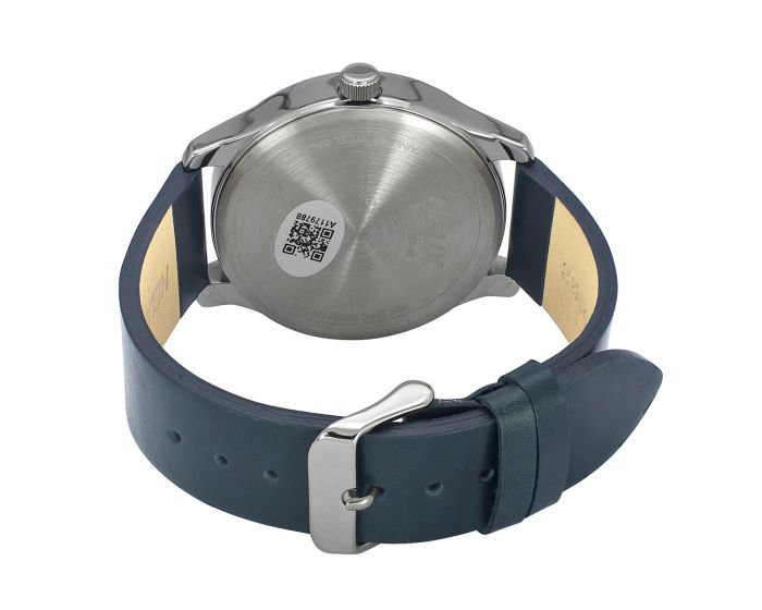 Helix Hustlers Blue Leather Strap