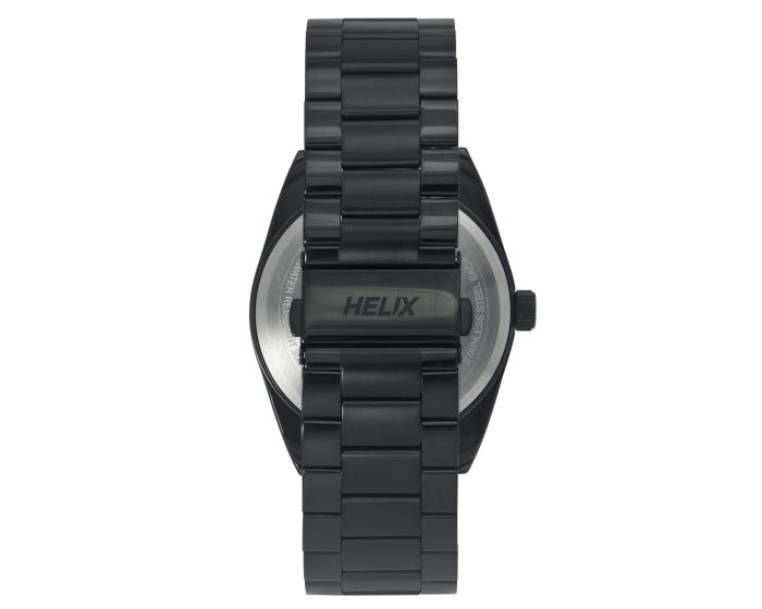 Helix Hustlers Black Stainless Steel Bracelet