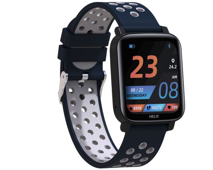 Helix Smart Metal Fit 2.0 Blue & Grey