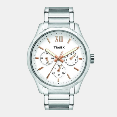 Empera Men Quartz White Dial Chronograph Stainless Steel Watch TW0TG7602