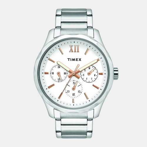 Empera Men Quartz White Dial Chronograph Stainless Steel Watch TW0TG7602