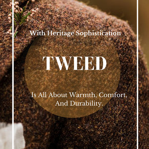 Charcoal Herringbone Tweed Waist Coat