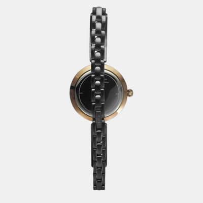 Fria Women Quartz Mother Of Pearl Dial Analog Brass Watch TWEL16500