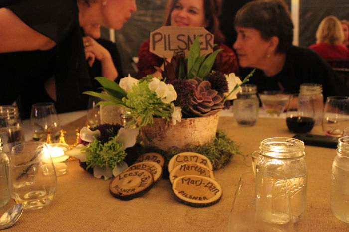 Fresh Green & Purple Organic Wedding