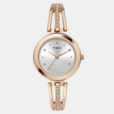 Classics Women Quartz Silver Dial Analog Stainless Steel Watch TWTL10309