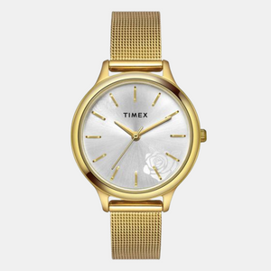 Classics Women Quartz White Dial Analog Stainless Steel Watch TWTL12101
