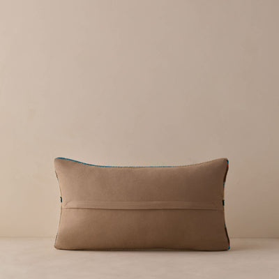 Vintage Lumbar Pillow No. 329, 12" x 20"
