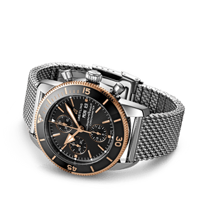 Breitling Superocean Heritage Black Dial Men 44mm
