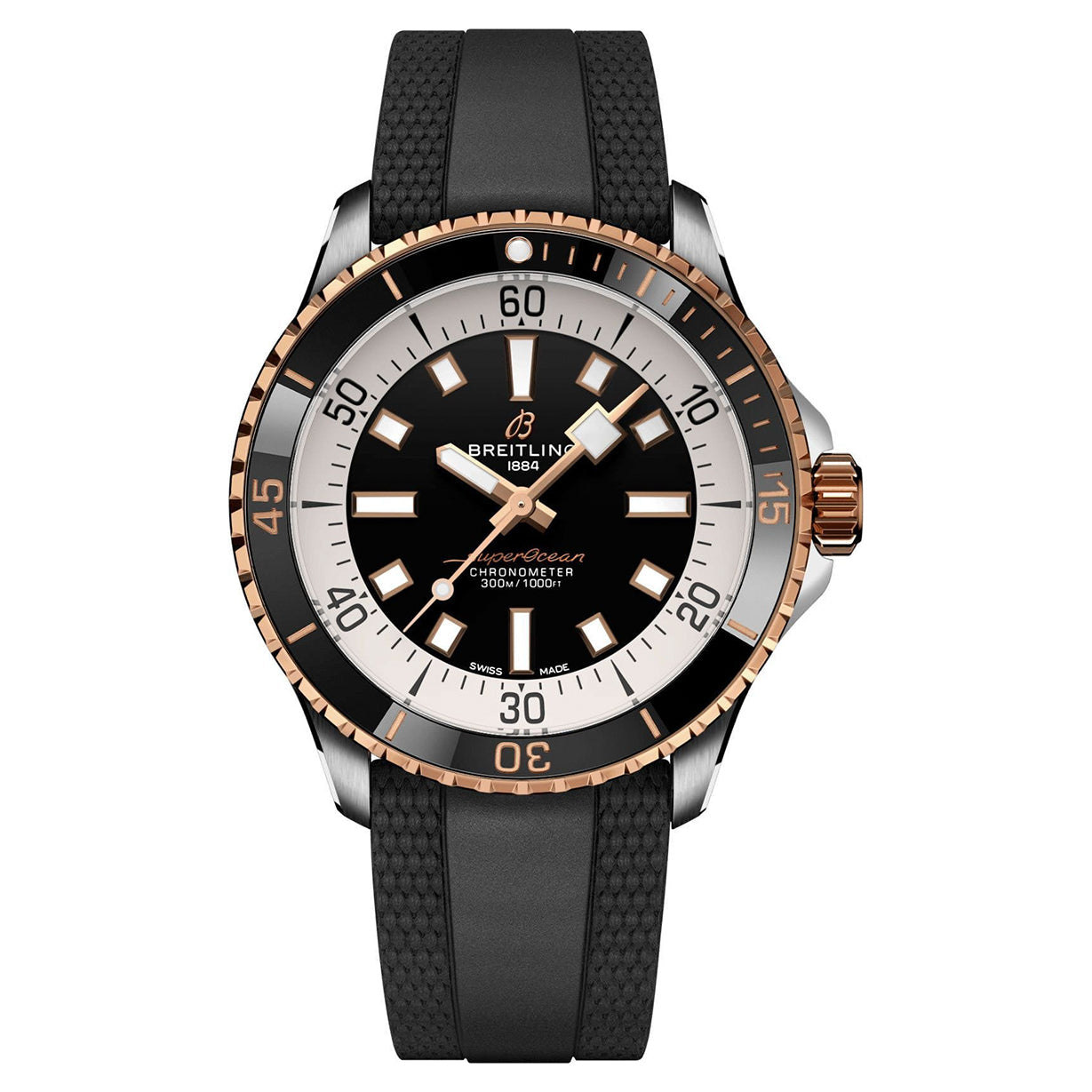 Breitling Superocean Black Dial Men 42mm