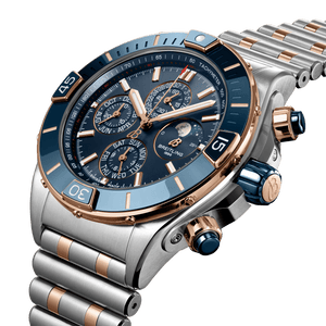 Breitling Super Chronomat Four-Year Calendar Blue Dial Men 44mm