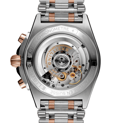 Breitling Chronomat B01 Rose Gold Anthracite Dial Men 42mm