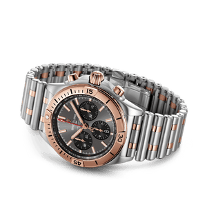 Breitling Chronomat B01 Rose Gold Anthracite Dial Men 42mm