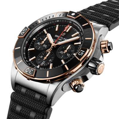 Breitling Super Chronomat B01 Black Dial Men 44mm