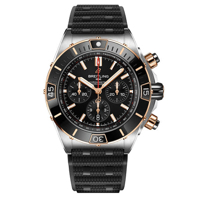 Breitling Super Chronomat B01 Black Dial Men 44mm