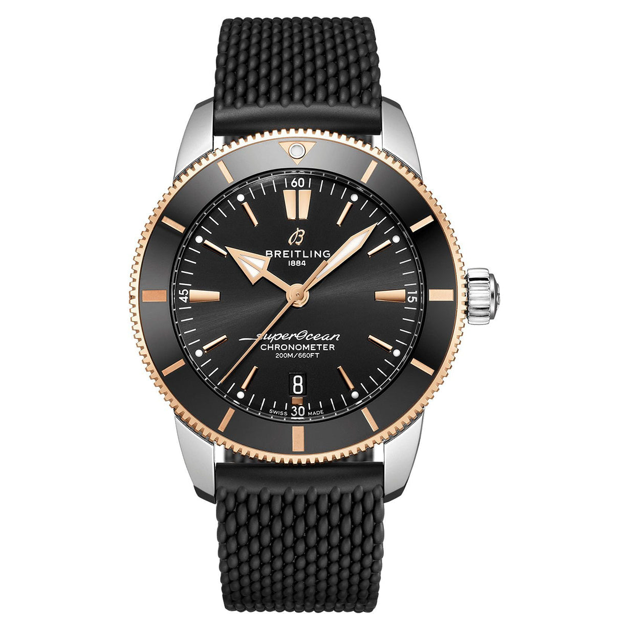 Breitling Superocean Heritage B20 Black Dial Men 44mm
