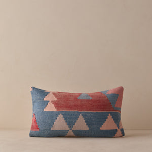 Vintage Lumbar Pillow No. 347, 12" x 20"