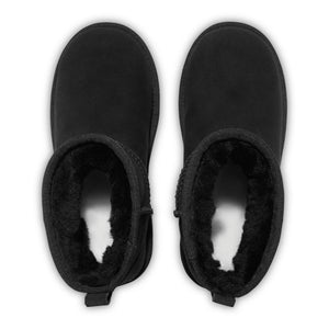 UGG Classic Ultra Mini Kids Black Boots
