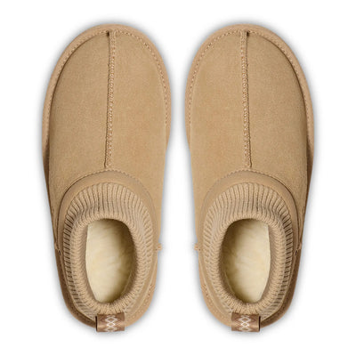 UGG Classic Ultra Stretch Cuff Kids Beige Boots