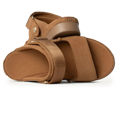 UGG Goldenstar Glide Girls Brown Sandals