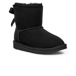 UGG Mini Bailey Bow II Girls Black Boots