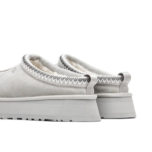 UGG Tazz Platform Seal Grey Slippers (W)