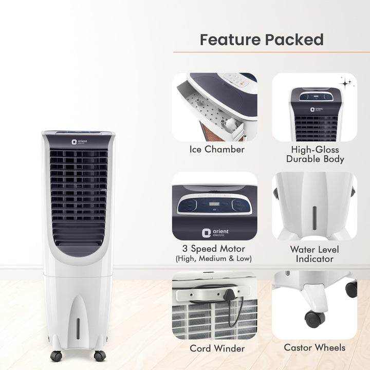 Ultimo Tower Air Cooler With Remote