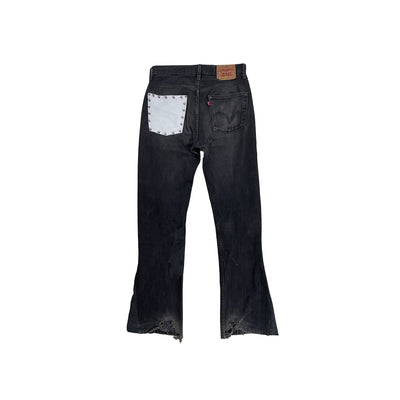 RECONSTRUCTED CARPENTER FLARED JEANS (MAKE TO ORDER)