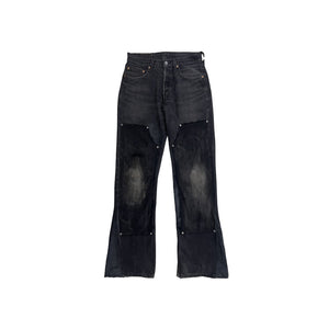 RECONSTRUCTED CARPENTER FLARED JEANS (MAKE TO ORDER)