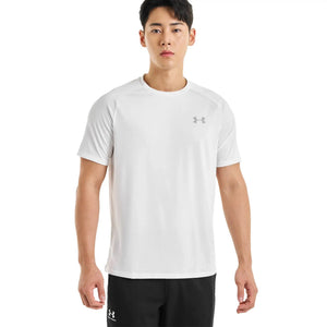 Under Armour UA Tech White Black T Shirt & Shorts