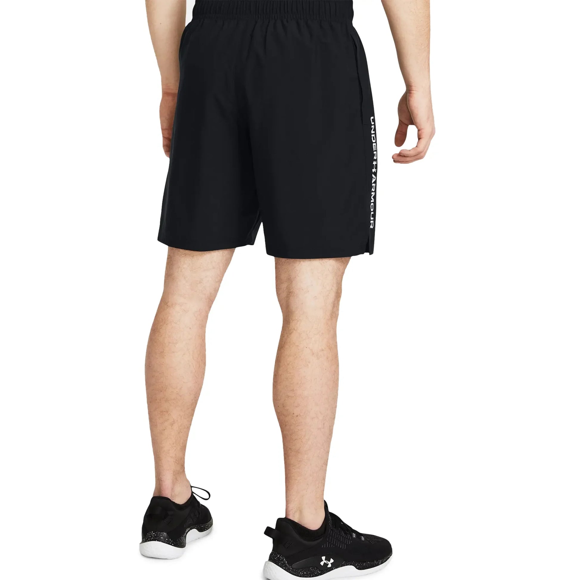 Under Armour UA Tech Woven Wordmark Black Shorts